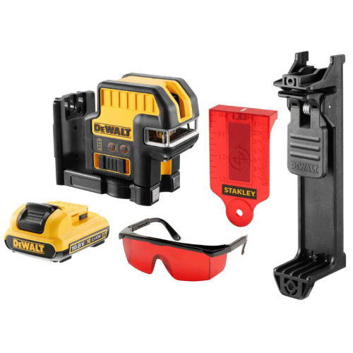 Tracciatore laser rosso Dewalt DCE0822D1R-QW (2 linee croce + 2 punti) 