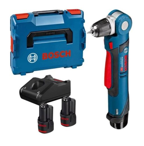 Trapano angolare Bosch Professional GWB 12V-10 doppia batteria in valigetta