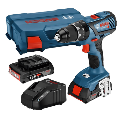 Trapano avvitatore Bosch Professional GSB 18V-28 con 2 batterie 18V 2Ah