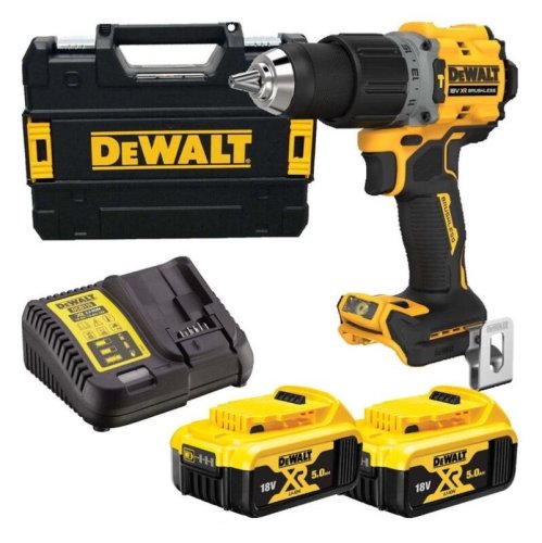 Trapano avvitatore a percussione Dewalt DCD805P2T-QW 18V XR 5.0Ah