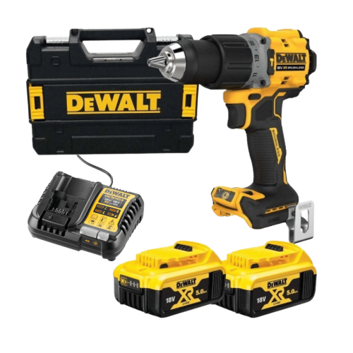 Trapano avvitatore a percussione Dewalt DCD805P2T-QW 18V XR 5.0Ah