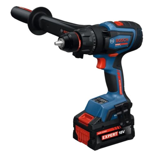 Trapano Avvitatore a percussione Bosch Expert EXSB18V-150 con 2 batterie EXBA18V-80