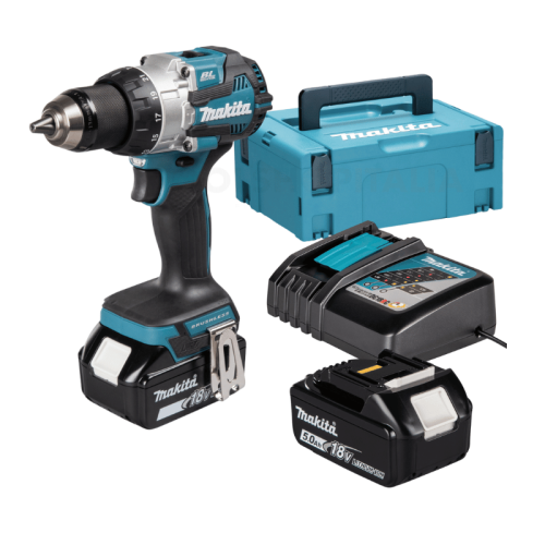 Trapano avvitatore con percussione Makita DHP489RTJ LXT 18V 5Ah