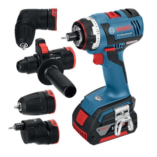 Trapano avvitatore doppia batteria 5Ah Bosch Professional GSR 18 V-60 FC