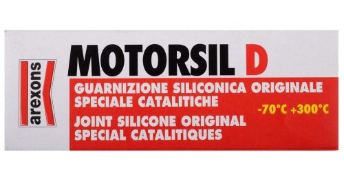 Tubetto Arexons Motorsil D rosso guarnizione liquida per motori e meccanica gr 60