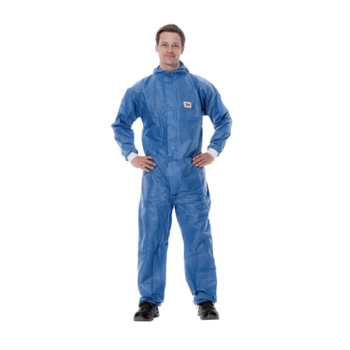 Tuta da lavoro indumento di protezione repellente 3M 4532+ blu - TG L