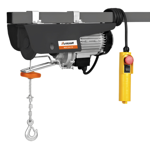 Mini argano elettrico 230V 540W UNICRAFT MES 250-2 - portata 125/250KG