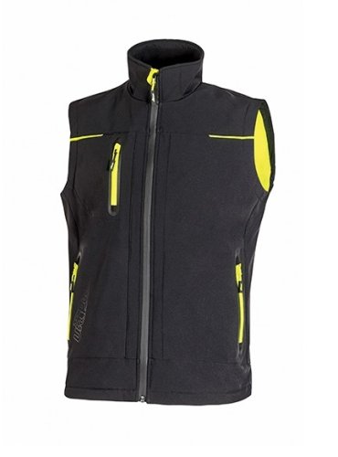 UPOWER Gilet UNIVERSE FU188BC nero - taglia L