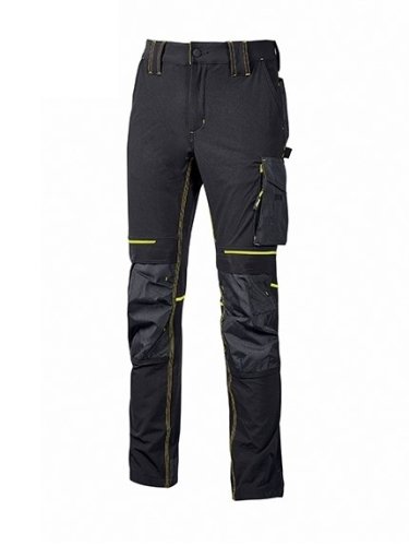 UPOWER pantaloni invernali ATOM PE145BC nero - taglia M