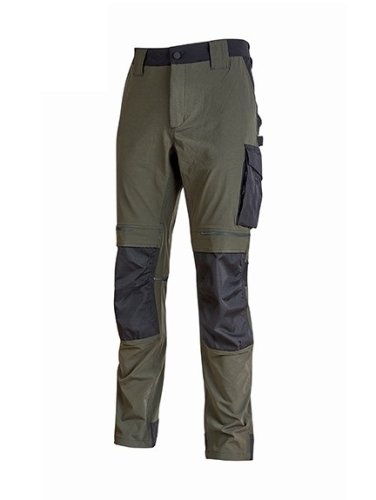 UPOWER pantaloni invernali ATOM PE145DG verde - taglia M