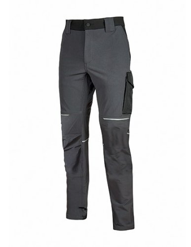 UPOWER pantaloni lunghi WORLD FU189AG grigio - taglia S