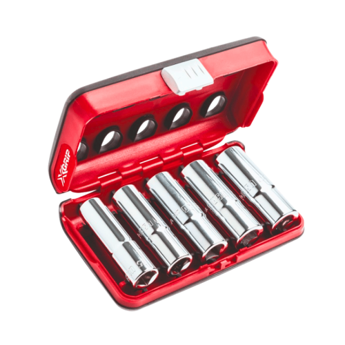Assortimento 5 bussole esagonali lunghe X-Grip Usag 235 1/2 XL/C5