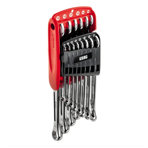 Serie 14 chiavi combinate esagonali profilo X-Grip Usag 285 X/DS14