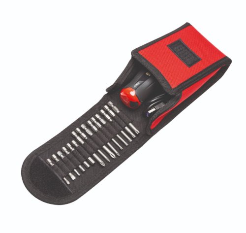 Cacciavite a batteria 3,6V con inserti in astuccio Usag 324 XPB16