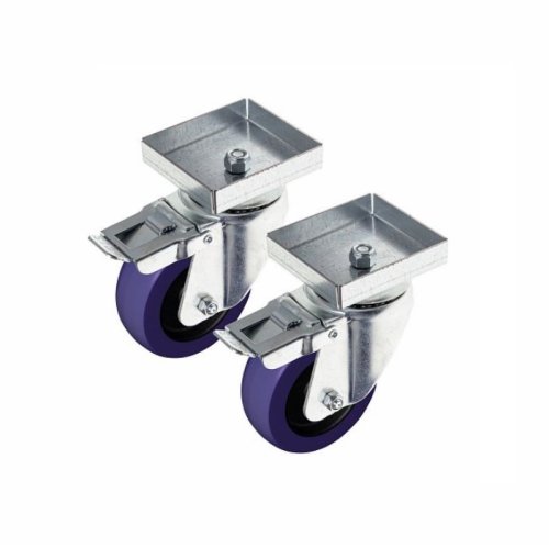 Kit 2 ruote ø 100 mm per banchi da lavoro Usag 506 TR
