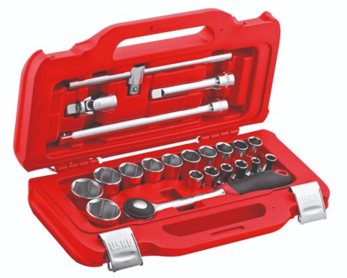 Serie chiavi a bussola esagonali 1/2" Usag 601 J22 (22 pezzi)