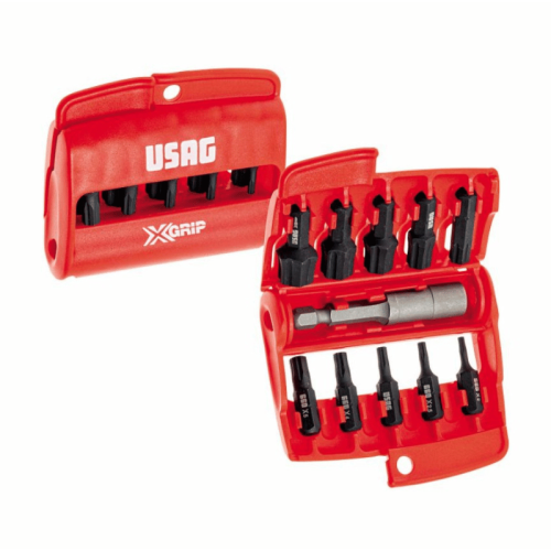Assortimento inserti avvitare profilo esagonale X-Grip Usag 660 X/S11