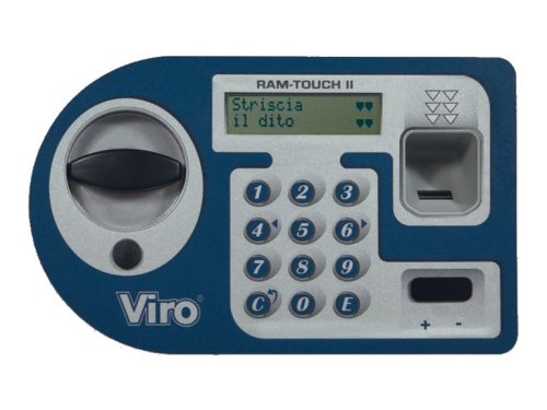 Cassaforte digitale Viro Ram Touch II da murare - | H230xL350xP205 mm