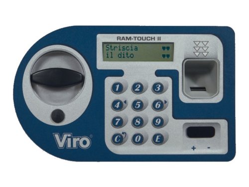 Cassaforte ad impronte digitali e combinazione a tastiera Viro Ram Touch II - | H290xL410xP205 mm