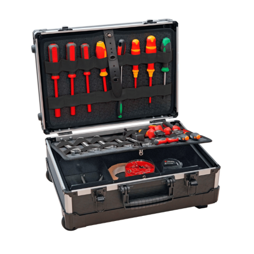 Valigia porta utensili con trolley GT Line FLASH WH 2 PEL (vuota)