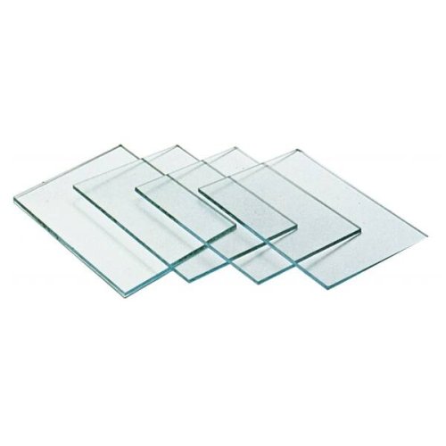 Vetro trasparente mm 75x98 protettivo per maschera saldatore