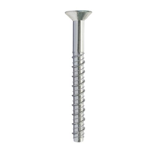 Vite TECFI HXE03 in acciaio zincato testa svasata piana TORX per fissaggio su calcestruzzo - ø mm 8x45