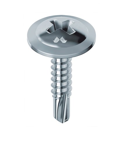 Vite autoforante per lamierati MUSTAD Drillex testa flangiata Ø mm 4,2X16 zincata