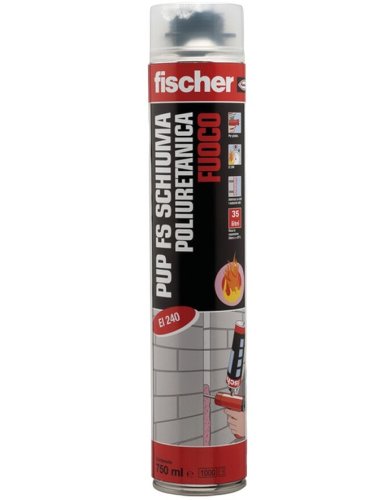 Schiuma poliuretanica monocomponente antifuoco Fischer PUP FS 750 