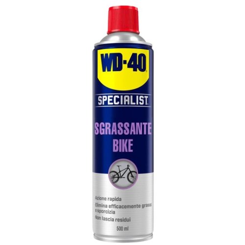 WD40 BIKE solvente spray sgrassante per biciclette ml 500