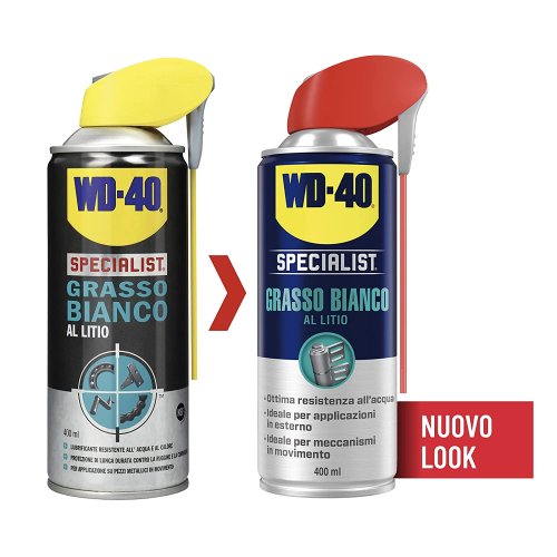 WD40 grasso spray bianco al Litio 400ml
