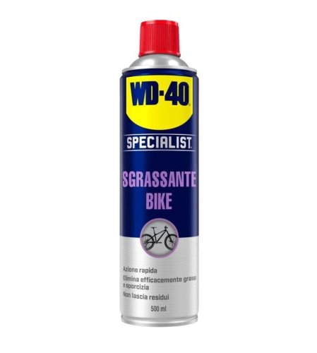 WD40 BIKE solvente spray sgrassante per biciclette ml 500