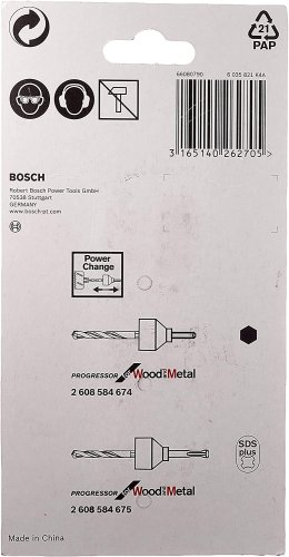 Set 6 adattatori per seghe a tazza Bosch 2608584682