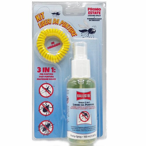 Ballistol spray 3 in 1 antizanzare punture insetti 100ml
