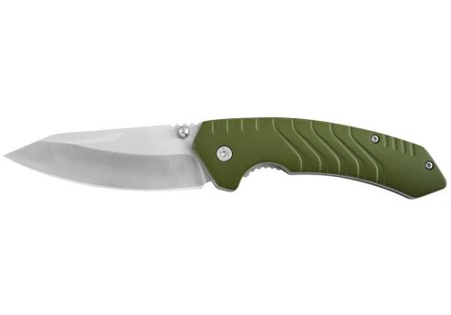 Coltello tascabile cm 20 manico in plastica verde Ausonia 26157