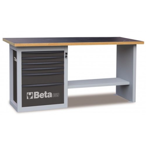 Banco da lavoro 6 cassetti BETA C59A grigio