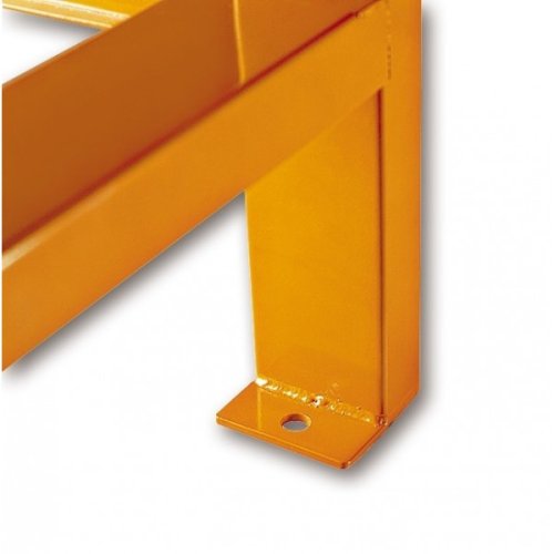 Banco da lavoro in acciaio BETA C56 O arancione 200x93x64 cm