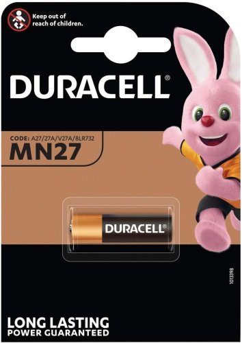 Batteria alcalina 12V Duracell MN27