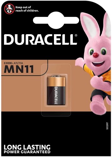 Batterie pile alcaline LONG LIFE Duracell MN11 6V A11
