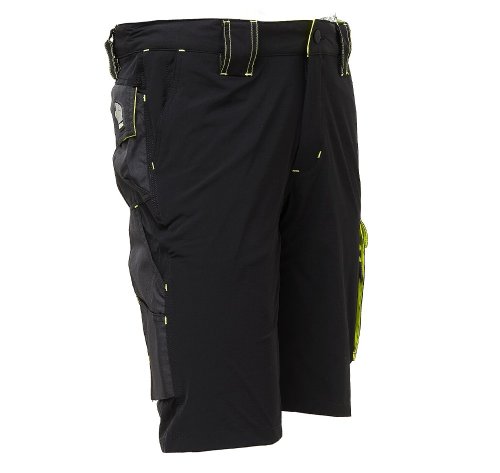 UPOWER pantaloni corti bermuda MERCURY FU196BC nero - taglia M