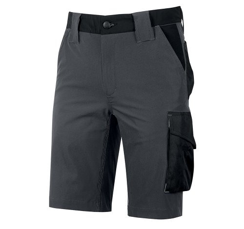 UPOWER pantaloni corti bermuda MERCURY FU196AG grigio - taglia M