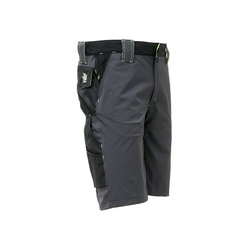 Pantaloni da lavoro bermuda Upower Mercury FU196RL grigio/verde - taglia L