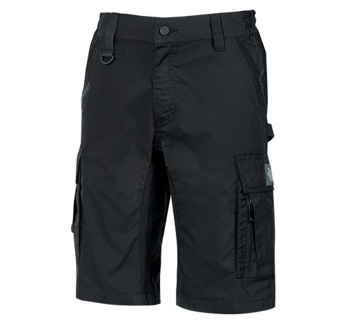 Pantaloni da lavoro corti bermuda Upower Solaris FU344BB nero - taglia M