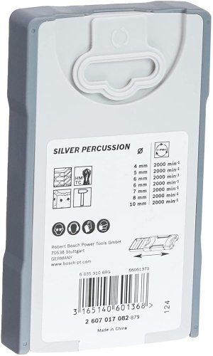 Set 7 punte trapano per calcestruzzo Bosch CYL-3 (4/5/6/6/7/8/10) mm