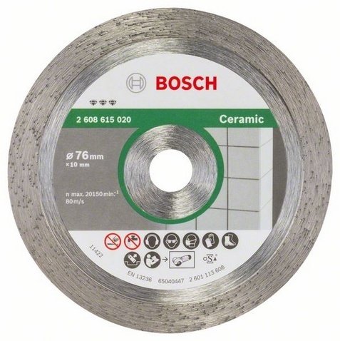 Disco diamantato ø 76 mm Bosch Best Ceramic