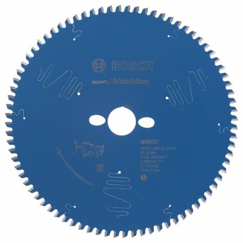 Lama circolare Expert Bosch ø mm 250 z80 foro ø 30 taglio alluminio