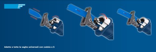 Lame per sega universale Bosch Professional S644D (5 pezzi)