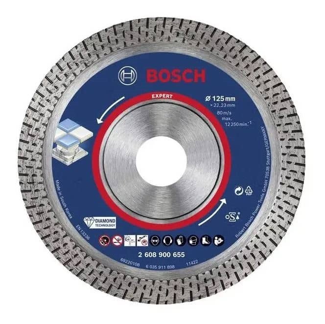 Disco diamantato Bosch Expert HARDCERAMIC ø 125 mm - Cod