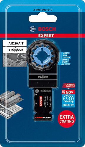 Lama per tagli dal pieno Bosch Expert Metalmax Starlock AIZ 20 AIT