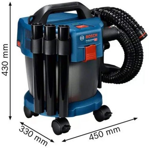 Aspirapolvere Bosch Professional GAS 18V-10 L (fornita senza batteria) 06019C6302