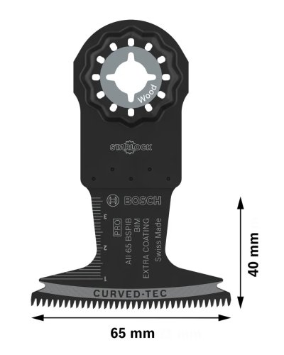 Lama Bosch Starlock PRO ALL 65 BSPIB taglio materiali legnosi abrasivi